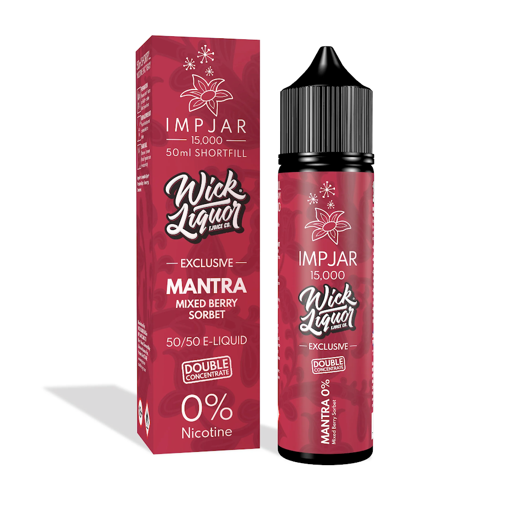 Imp Jar Wick Liquor 15000 50ml Shortfill 0mg
