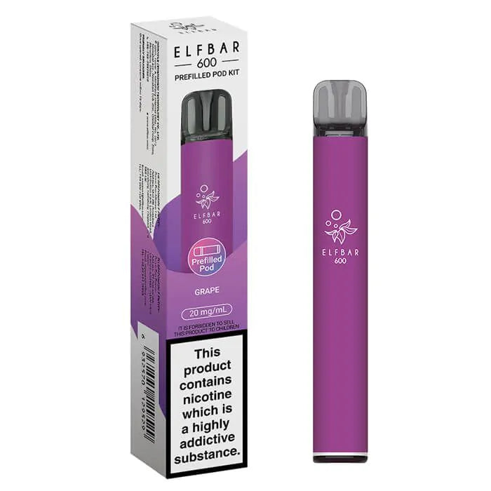 Elfbar 600 Pre Filled Pod Kit (2%) 20MG