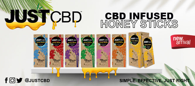 JUST CBD Honey Sticks Pack – 10 Sticks